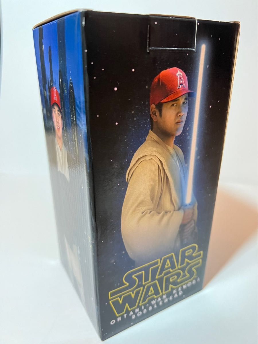 新品 ボブルヘッド人形 大谷翔平 と トラウト スターウォーズ 2体セット