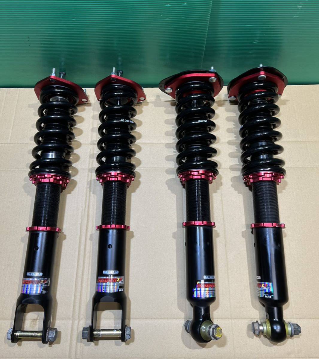 美品 BLITZ ブリッツ 車高調 DAMPER ZZ-R スープラ JZA80 | veganutris