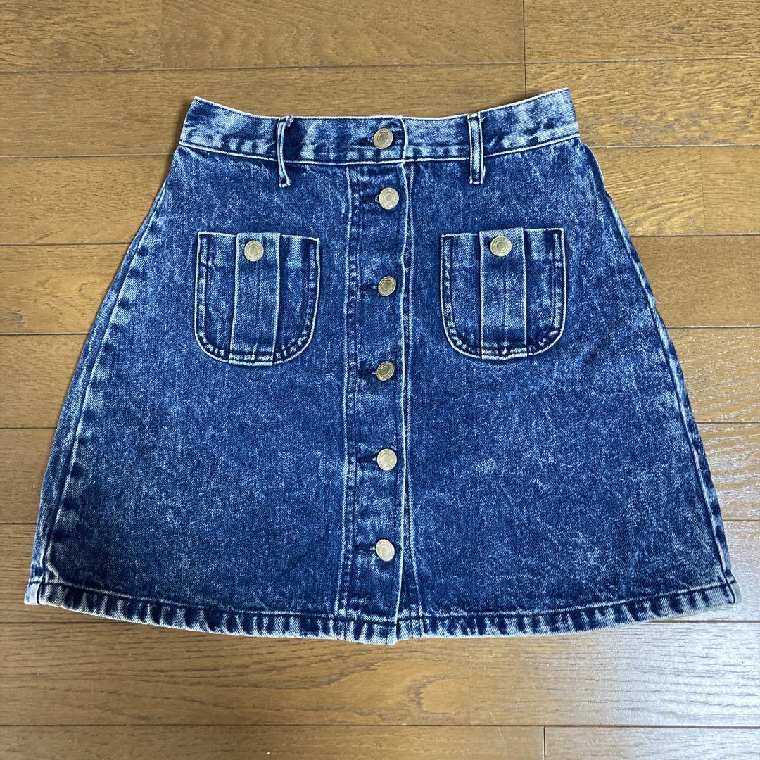 BROWNY STANDARDデニムスカート Ｓサイズ - ミニスカート
