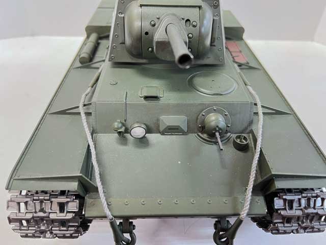 組立塗装済完成品 ☆ タミヤ模型 ☆ 1/16 電動RCタンク ソビエト KV-1