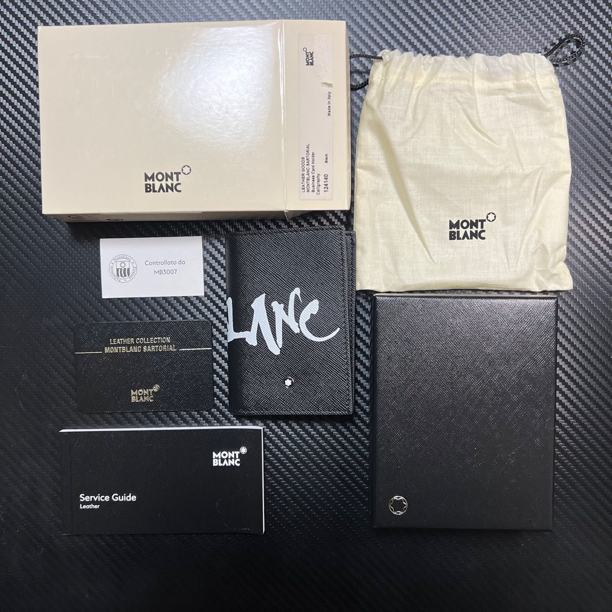 新品未使用】Montblanc モンブラン サルトリアル カードホルダー 新品未使用】Montblanc モンブラン サルトリアル カードホルダー