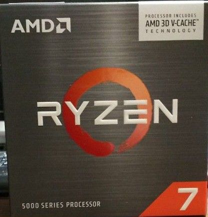 新品・未開封】AMD ryzen7 5800X3D BOX(国内正規代理店品