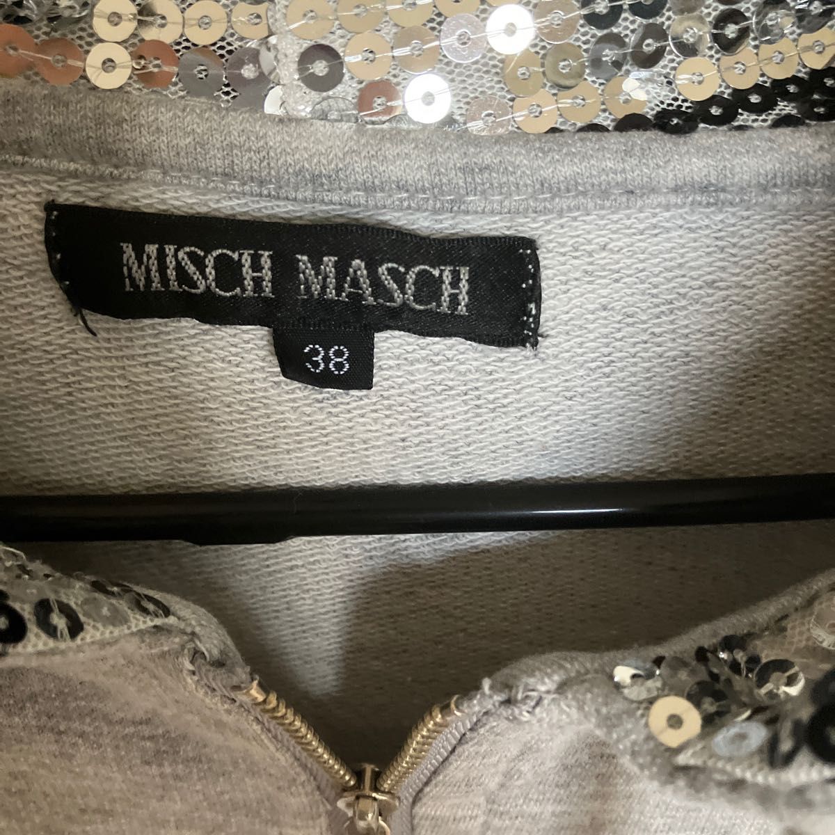 冬物大処分セールSALE！　MISCH MASCH　ミッシュマッシュ　フード付きカットソー　パーカースパンコール　パーカー