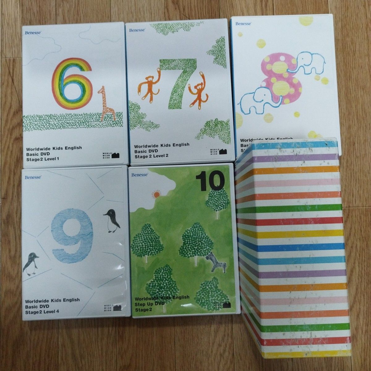 ワールドワイドキッズ DVD 全巻セット ミュージックCDセット ベネッセ