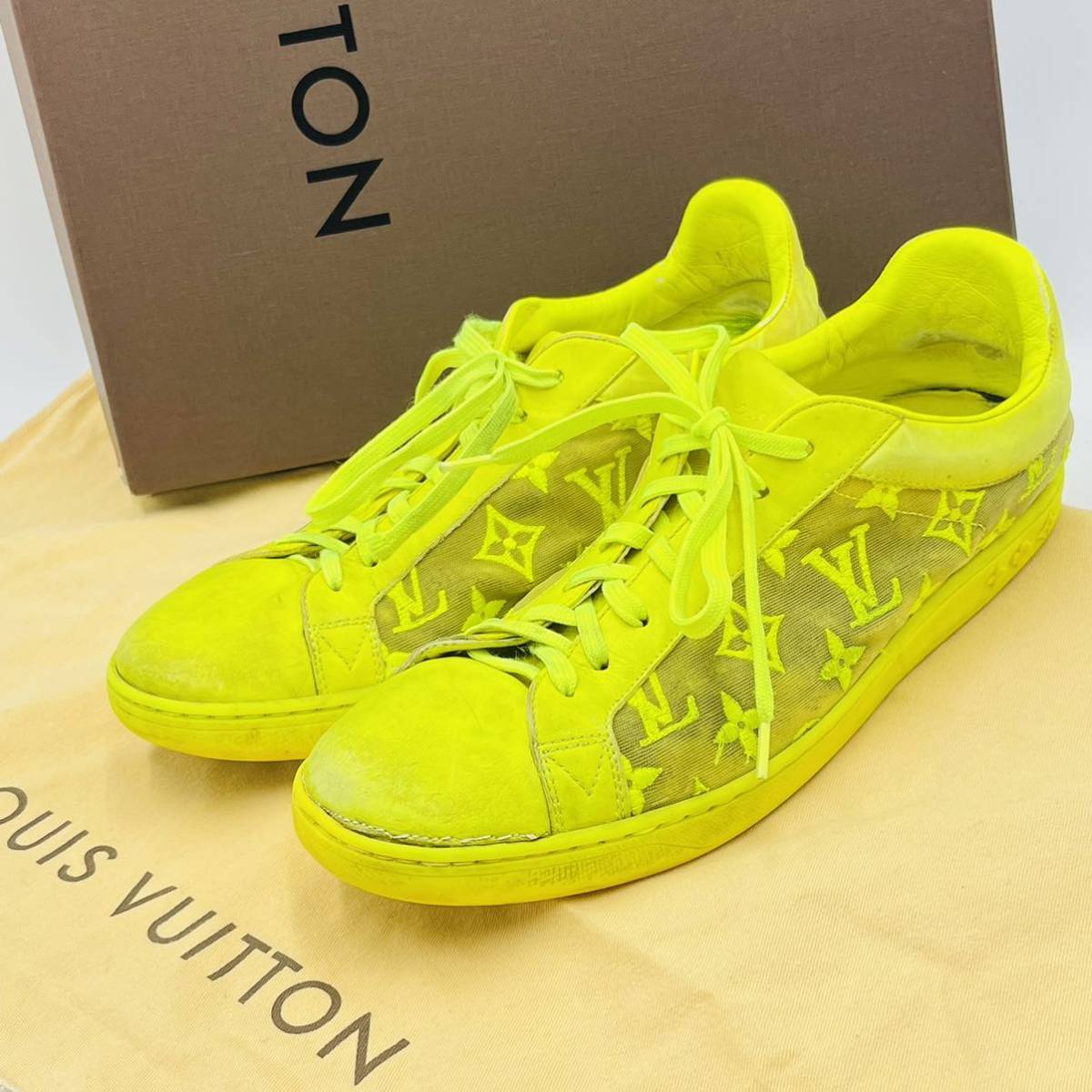 LOUIS VUITTON ルイヴィトン ルクセンブルグ モノグラム スニーカー
