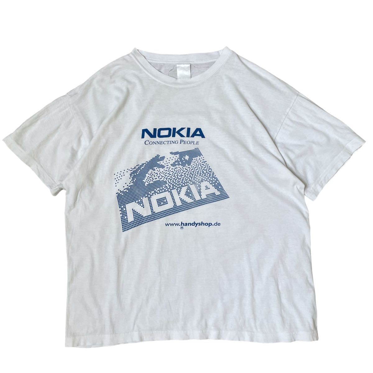 古着 NOKIA ノキア 企業モノ 企業ロゴ Tシャツ