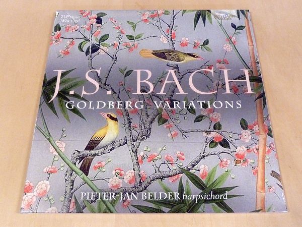 未開封 バッハ ゴルトベルク変奏曲 ピーター ヤン・ベルダー J.S. Bach Goldberg Variations 180g重量盤2LP Pieter Jan Belder ピーテル_未開封2枚組LPアナログレコード