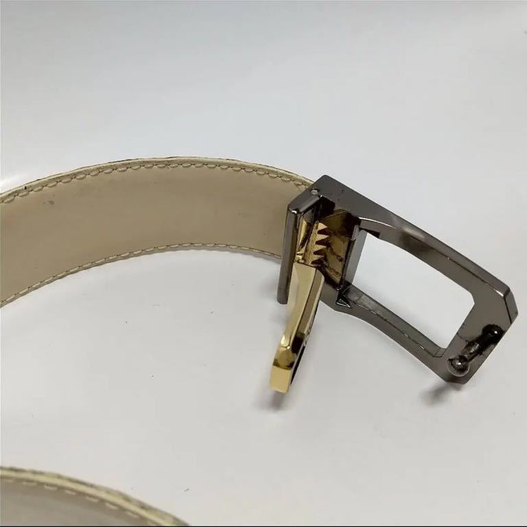  stereo fano Valentino Sune -ks gold snake leather belt 