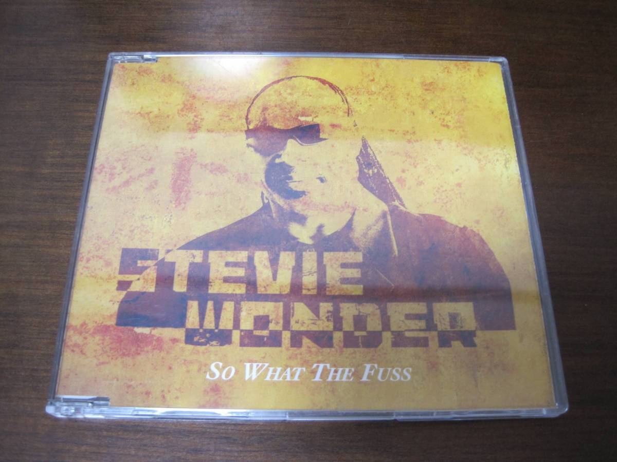 So what the fuss　 　スティーヴィー・ワンダー　STEVIE WONDER   シングルCD