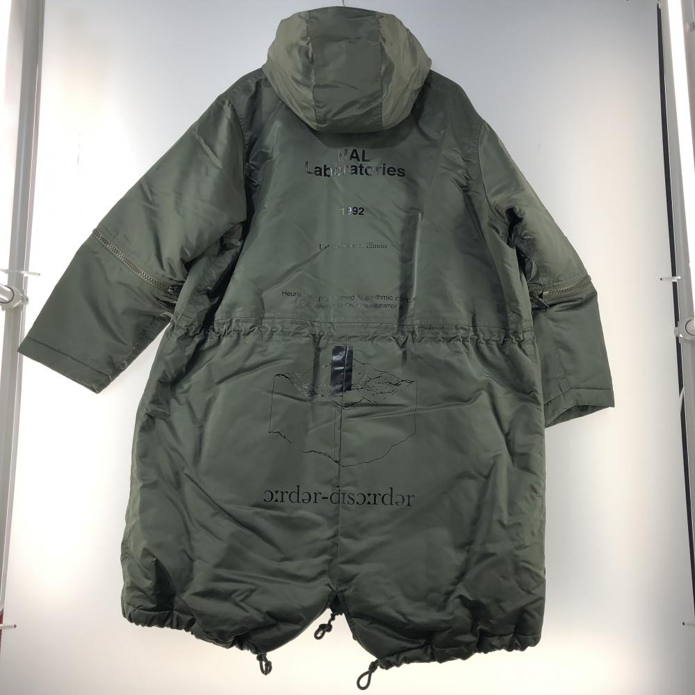 から厳選した 【中古】UNDERCOVER 18AW オーバーサイズ モッズコート 2