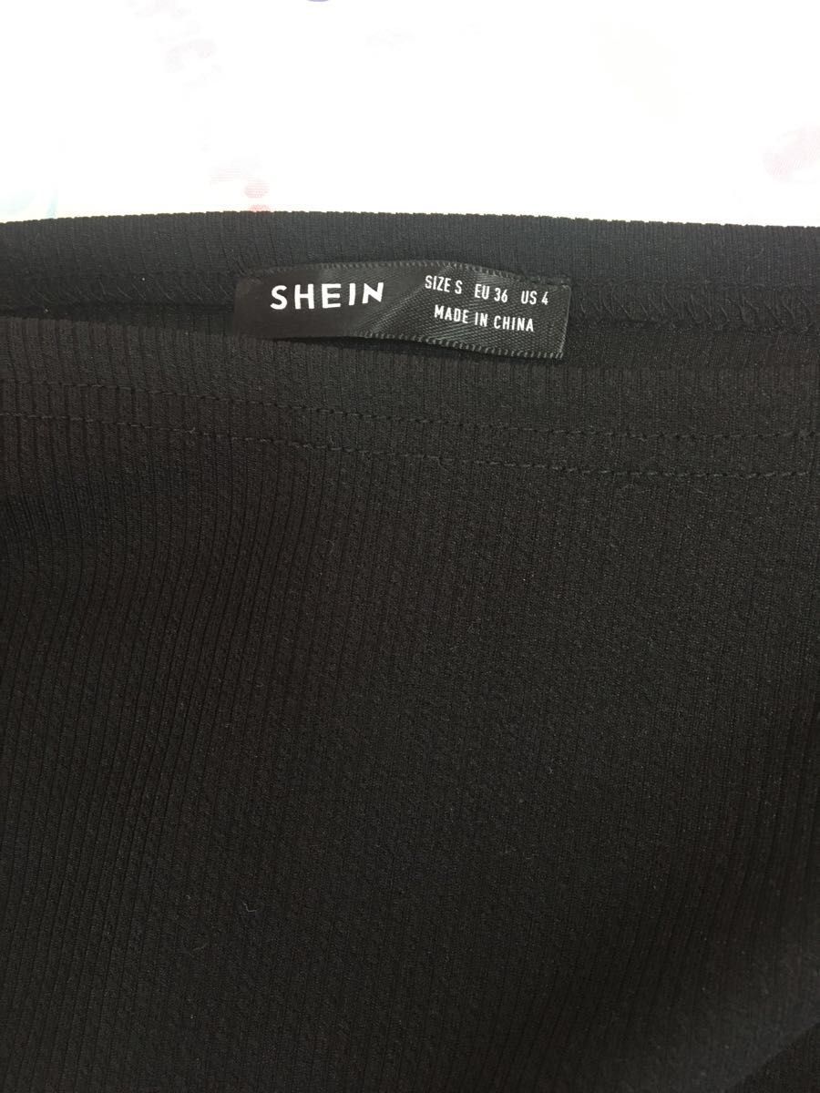 SHEIN★ブラウスショート長袖トップス