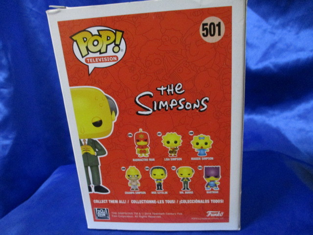 希少★入手困難/FUNKO/POP/ザ・シンプソンズ【MR*BURNS】*501_画像4