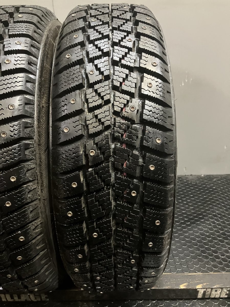 HANKOOK W404 WINTER RADIAL 175/65R14 14インチ スパイクタイヤ 4本 バリ溝 カップピン　(VTH739)_画像5