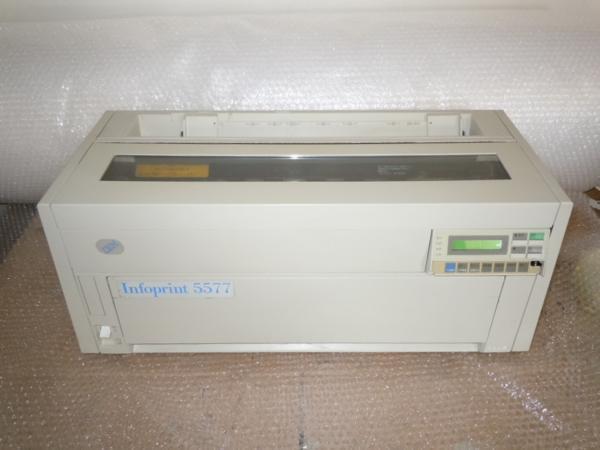 IBM InfoPrint 5577-C02 ドットインパクトプリンタ 日焼有/分解整備付