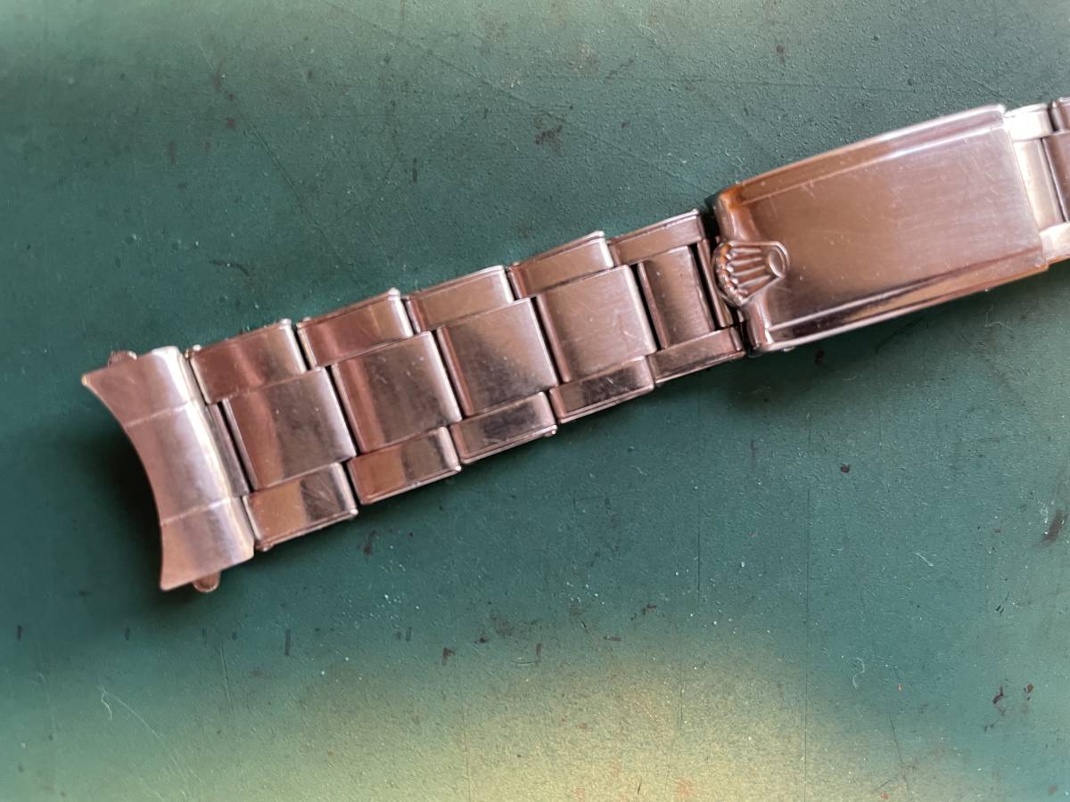 Vintage ROLEX 純正リベットブレス6636フル駒 伸び無し美品　7206_画像2