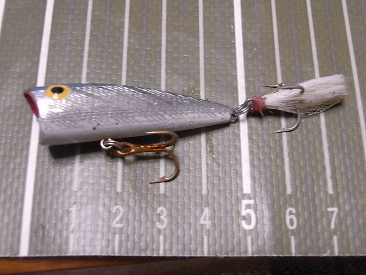 REBEL Pop-R P50 約5㎝ レーベル ポップR heddon ヘドン スミス　中古_画像1