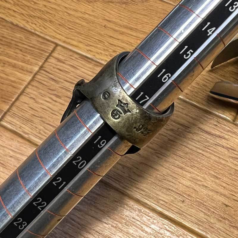 生前・ガボール・ラージスカル リング・18号・ワンオーナー物 生前・ガボール・ラージスカル リング・18号・ワンオーナー物