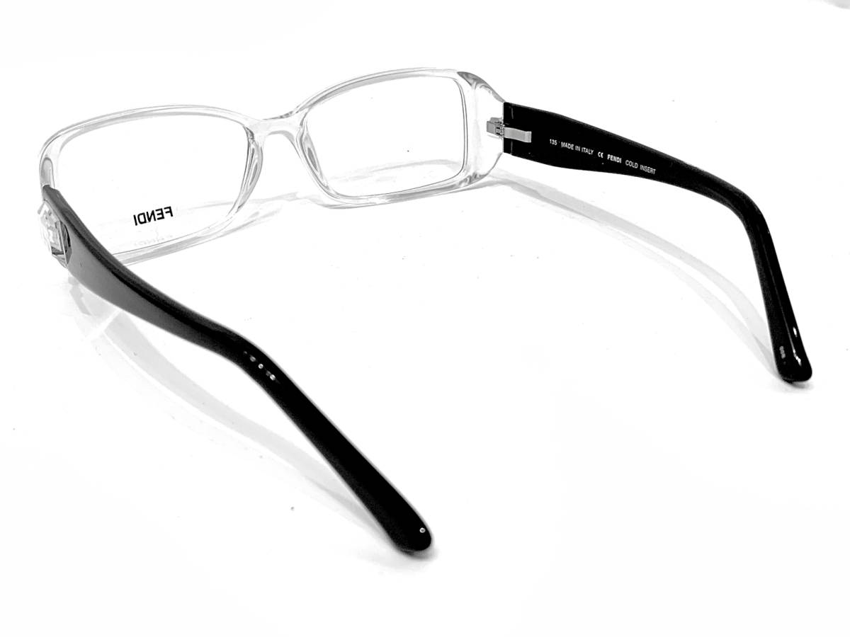[新品・正規]フェンディ F896　メガネ眼鏡フレーム クリア54_画像3