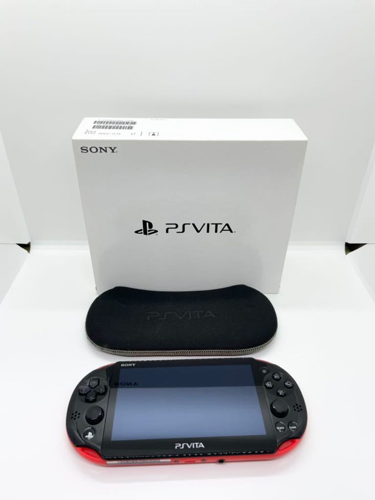 極美品】PlayStation Vita PCH-2000 レッドブラック|PayPayフリマ
