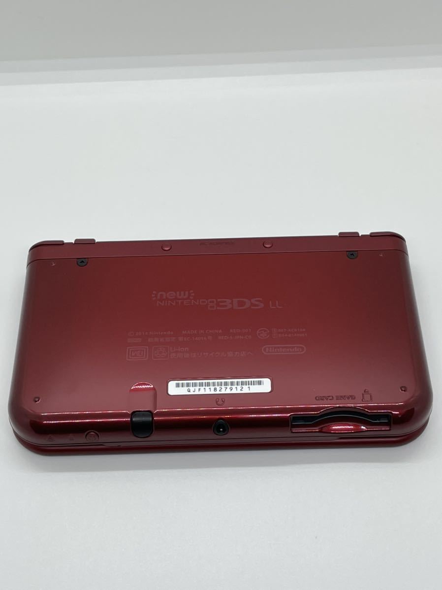 Newニンテンドー3DS LL メタリックレッド 充電器付き | www