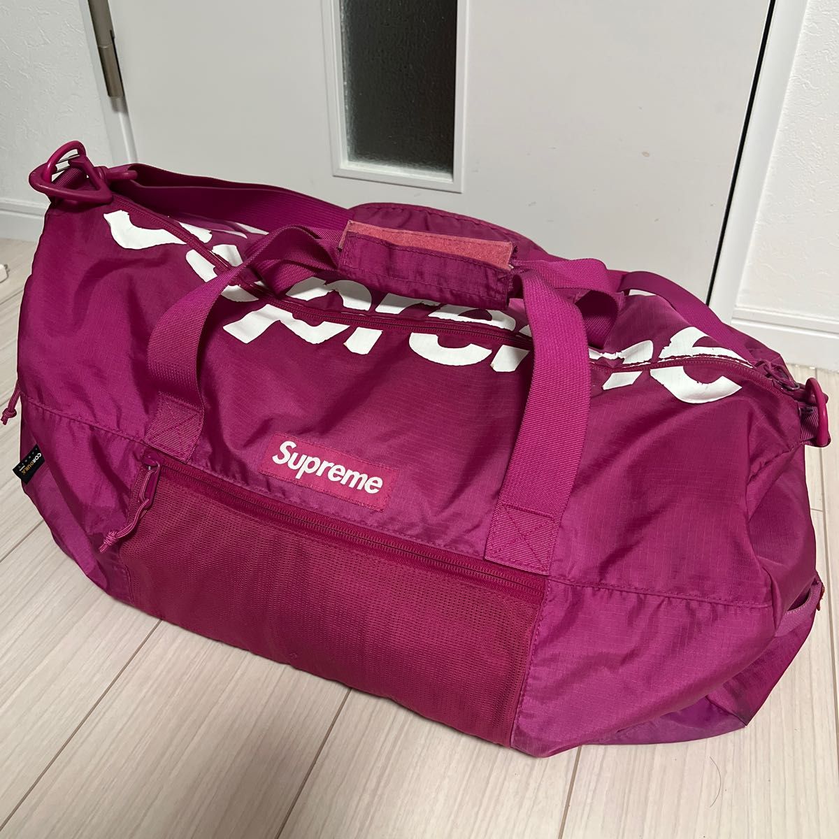 17SS Supreme Duffle Bag Magenta シュプリーム ダッフルバッグ ボストンバッグ マゼンダ 赤紫