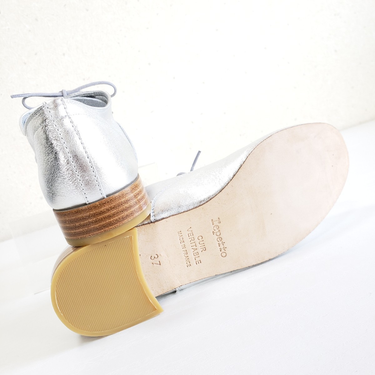 新品同様 repetto レペット 本革レザー zizi オックスフォード 新品同様 repetto レペット 本革レザー zizi オックスフォード
