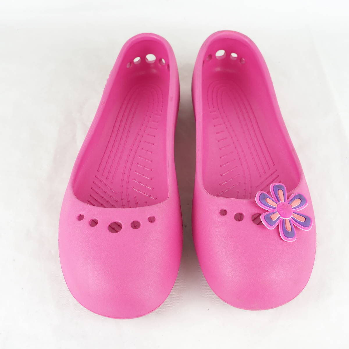 LK8463*crocs*クロックス*レディースフラットシューズ*8-26cm*ピンク_画像2