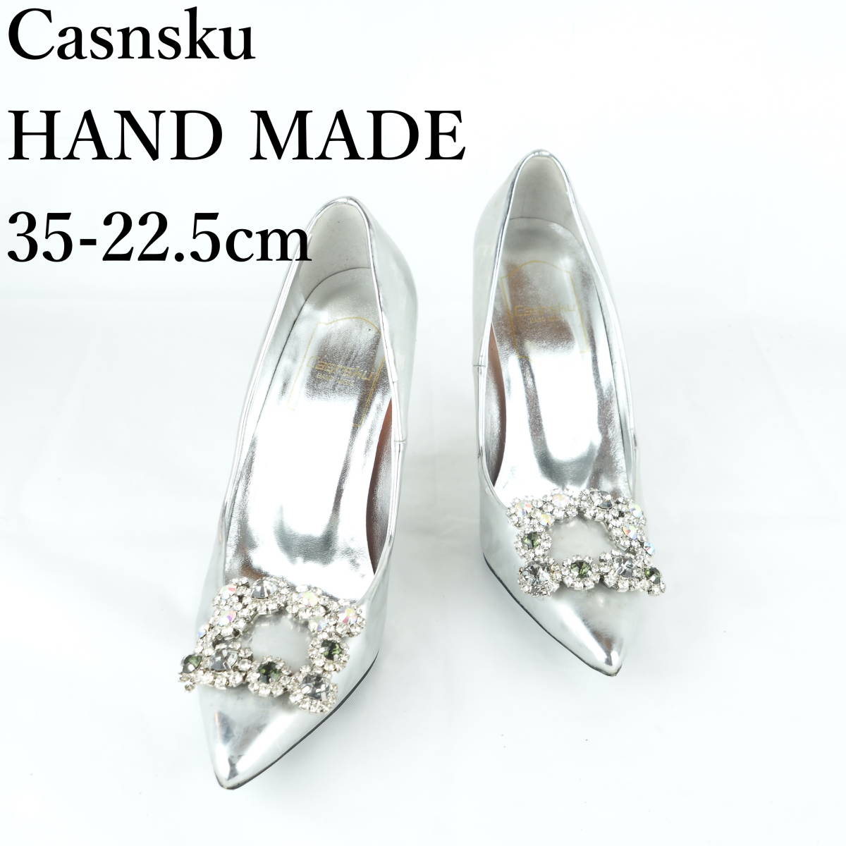 LK8617*Casnsku HAND MADE* женский ...*35-22.5cm*  серебристый 