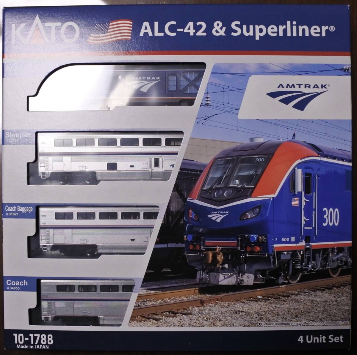KATO 10-1788 ALC-42&Superliner アムトラックALC-42&スーパーライナー 4両基本セット ＊新品未走行＊
