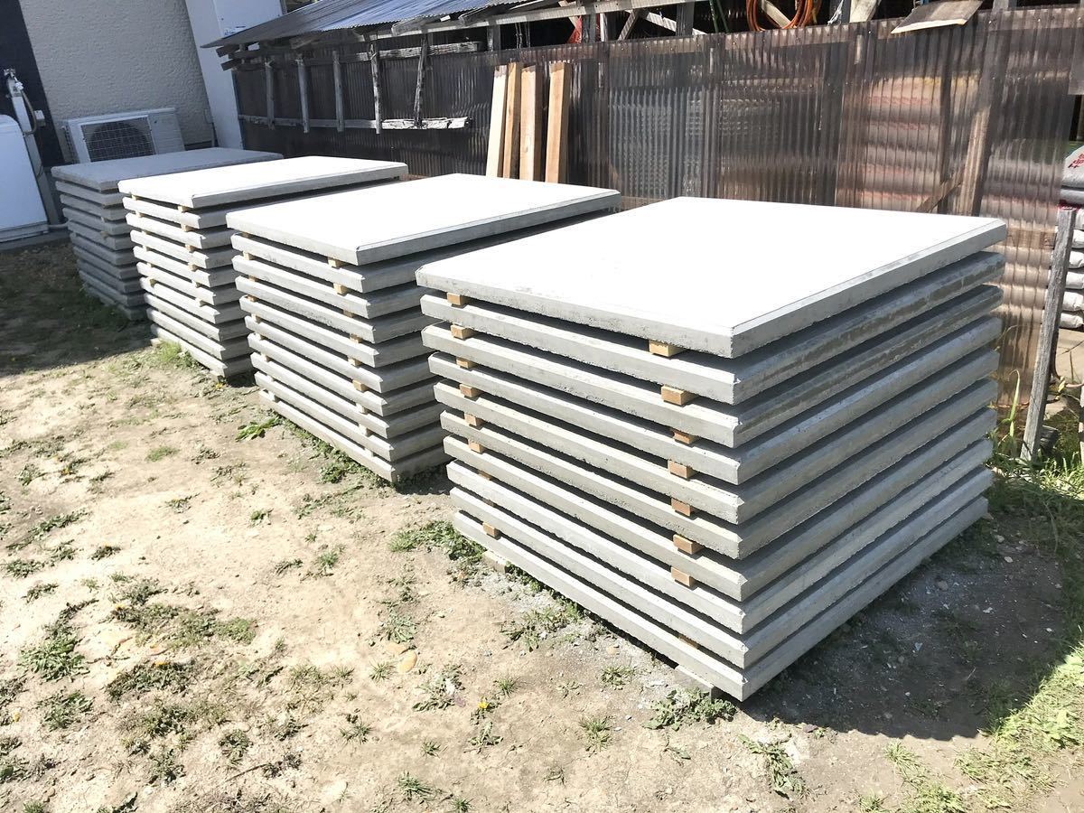 コンクリート平板 10枚セット 1m×1m×5cm ガレージ 駐車場 コンクリート平板 10枚セット 1m×1m×5cm ガレージ 駐車場