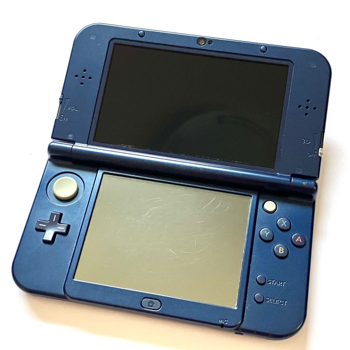 【ソフト付き】NEWニンテンドー3DSLL メタリックブルー  本体 まとめ売り