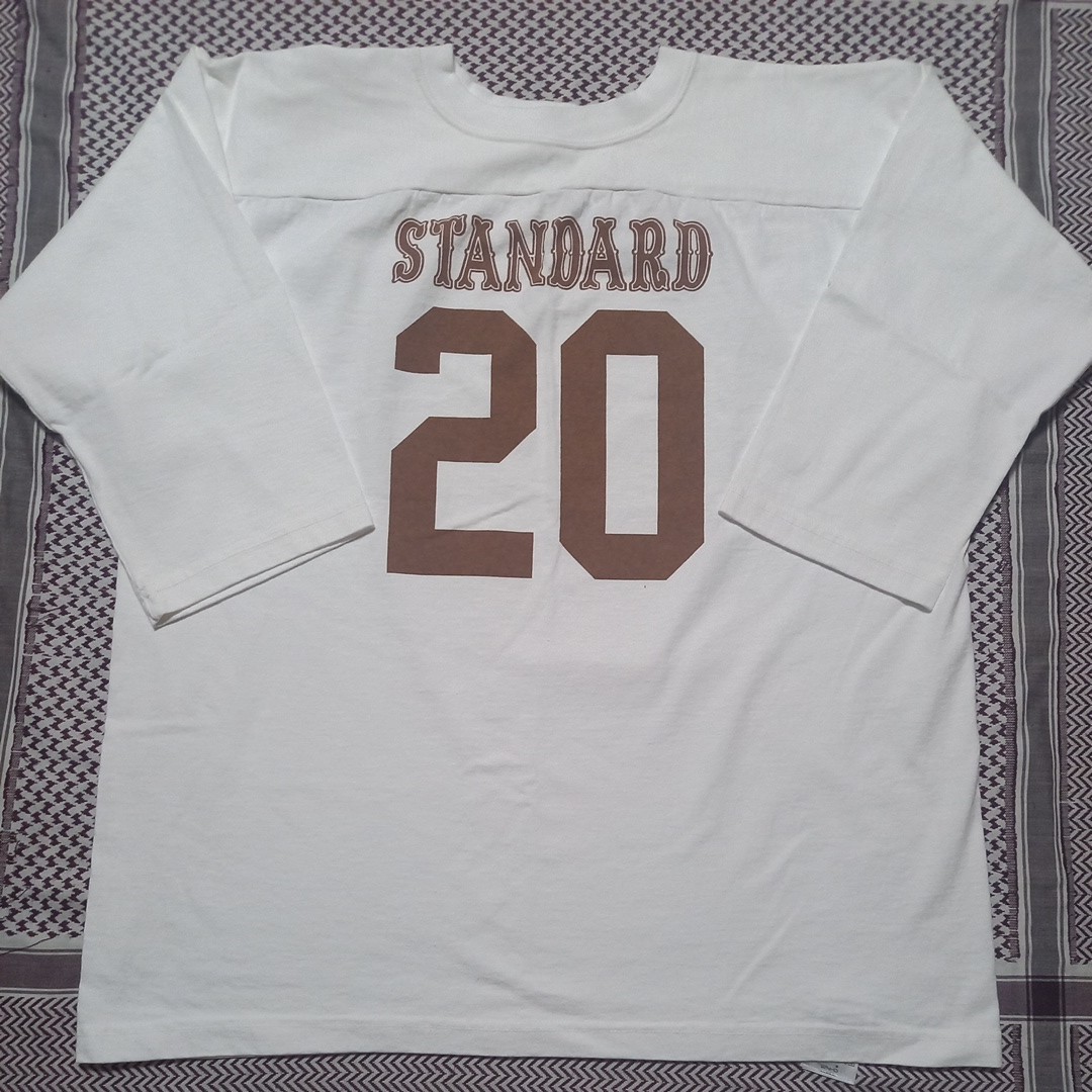 新品！白XL CHAMPION × SD T1011 Football Tシャツ チャンピオン 