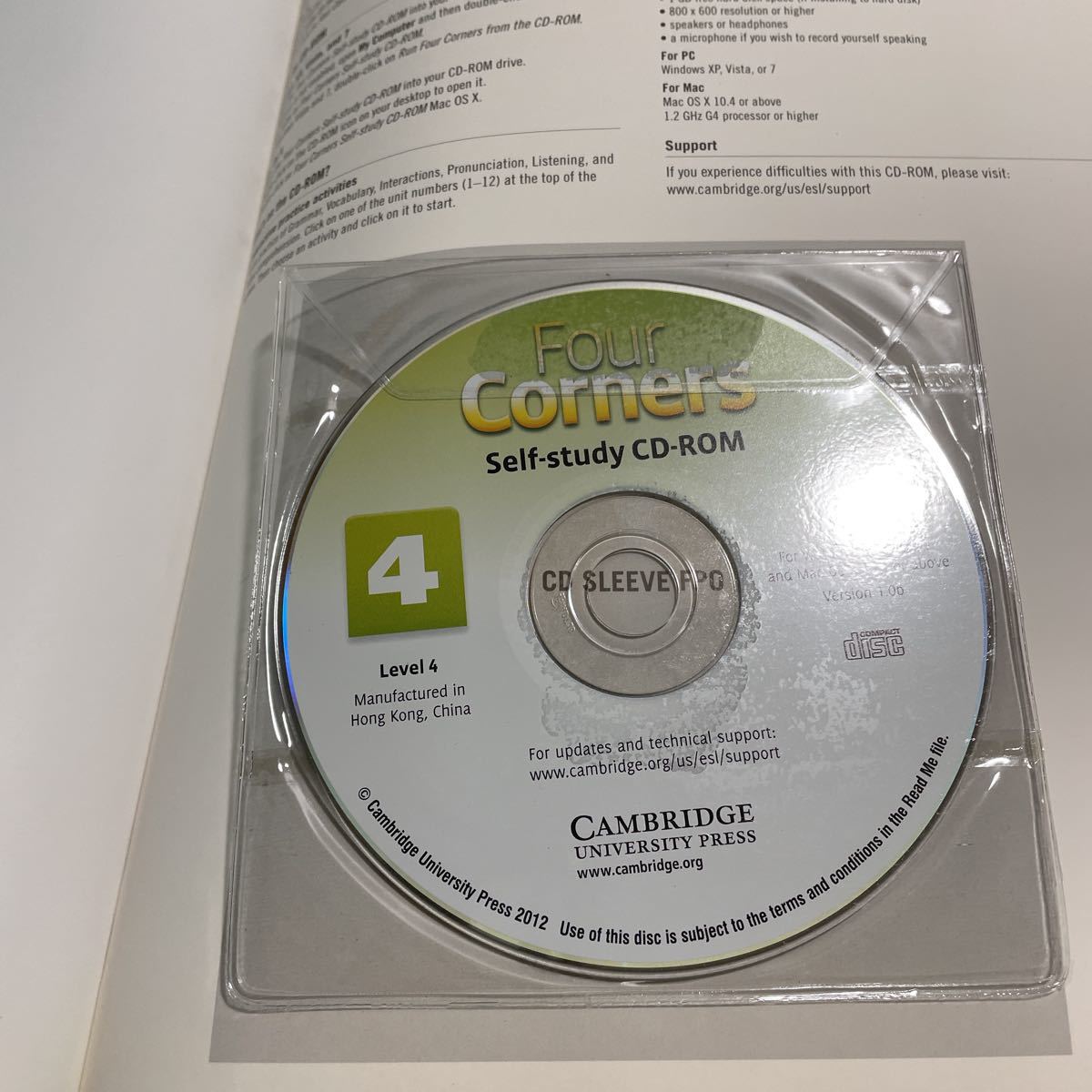 M18★Four Corners 3、4 Studend's book CD付属 CD-ROM付属★英語学習 英語教科書 英語勉強 洋書230521 _画像8