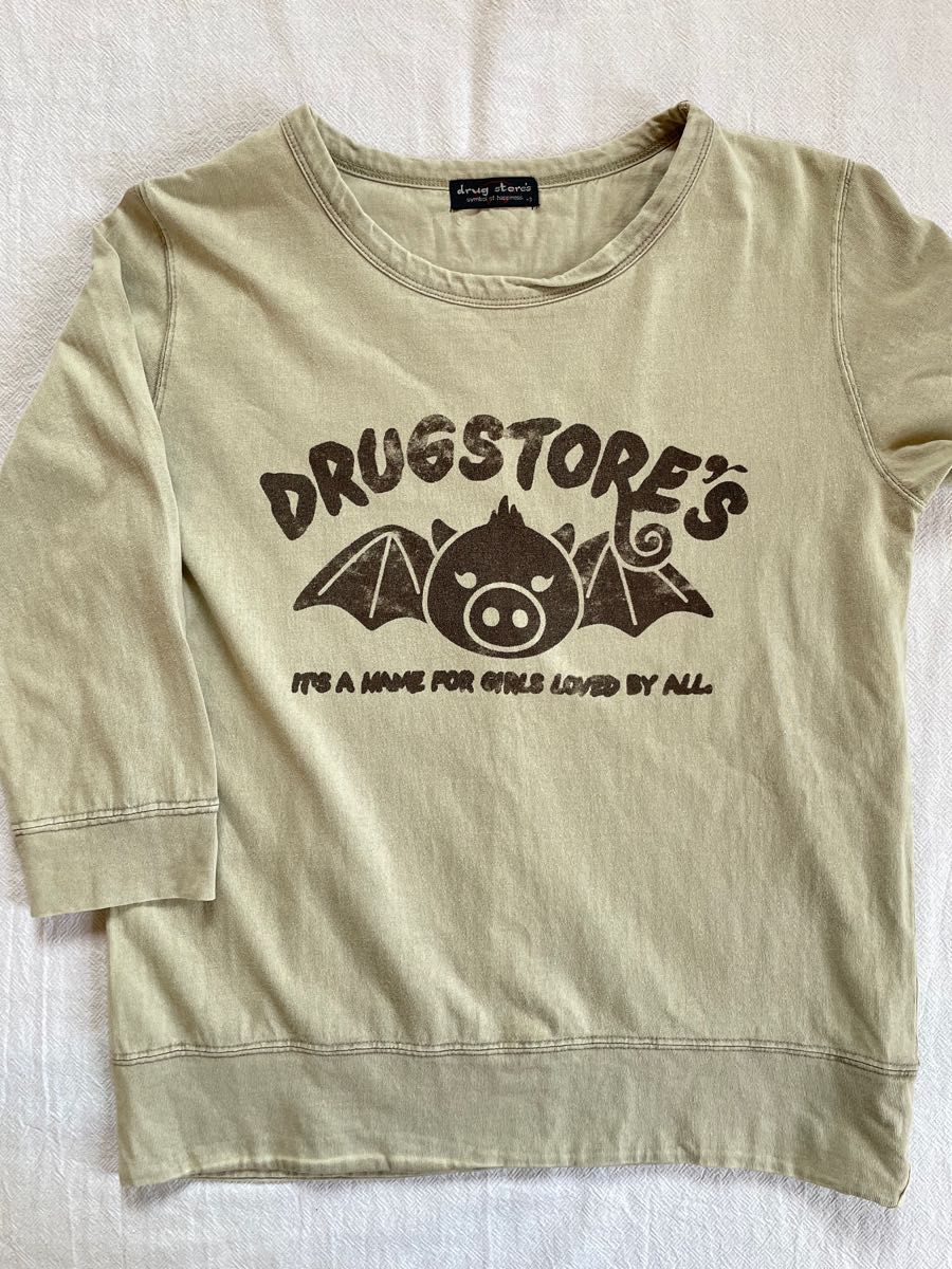 ドラッグストアーズ drugstore's 7分袖Tシャツ サイズ3