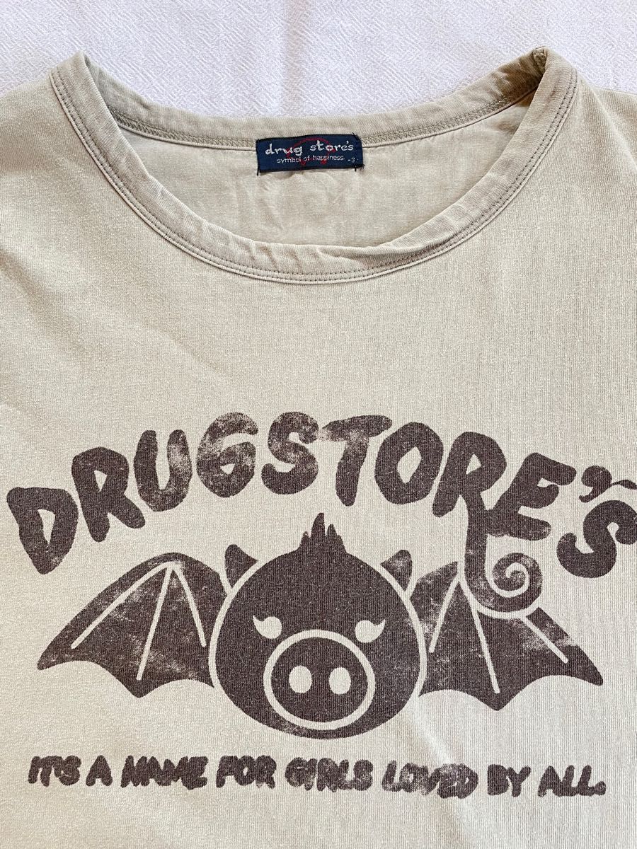 ドラッグストアーズ drugstore's 7分袖Tシャツ サイズ3