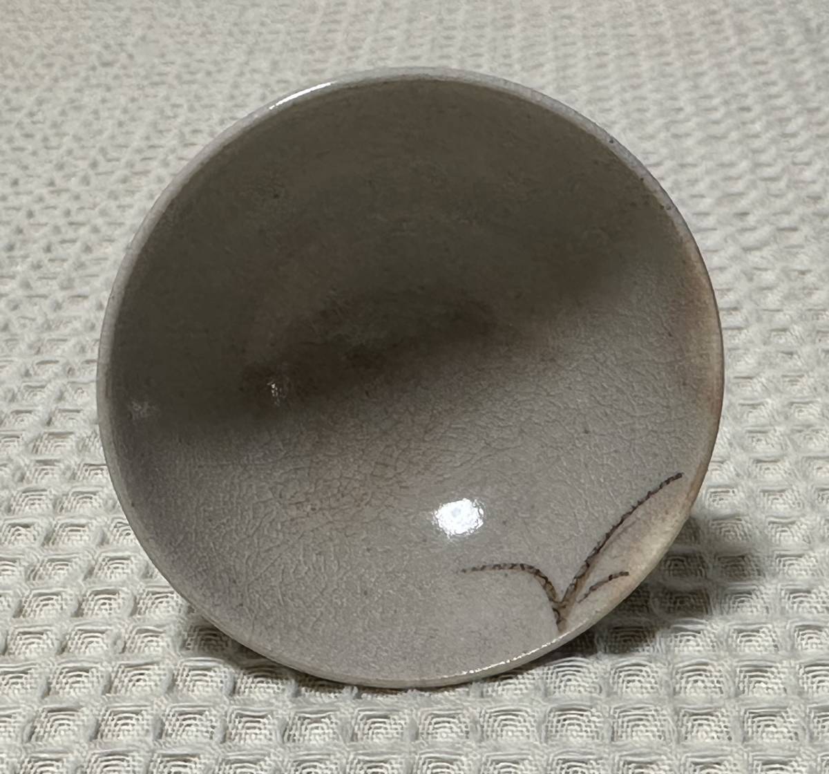京焼「桔梗文」高台盃 / 菊渓窯(菊谷焼):和全窯(永楽和全 京焼「桔梗文」高台盃 / 菊渓窯(菊谷焼):和全窯(永楽和全
