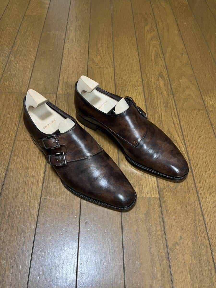 使用10回程度】ジョンロブ チャペル 6.5E john lobb chapel ダーク