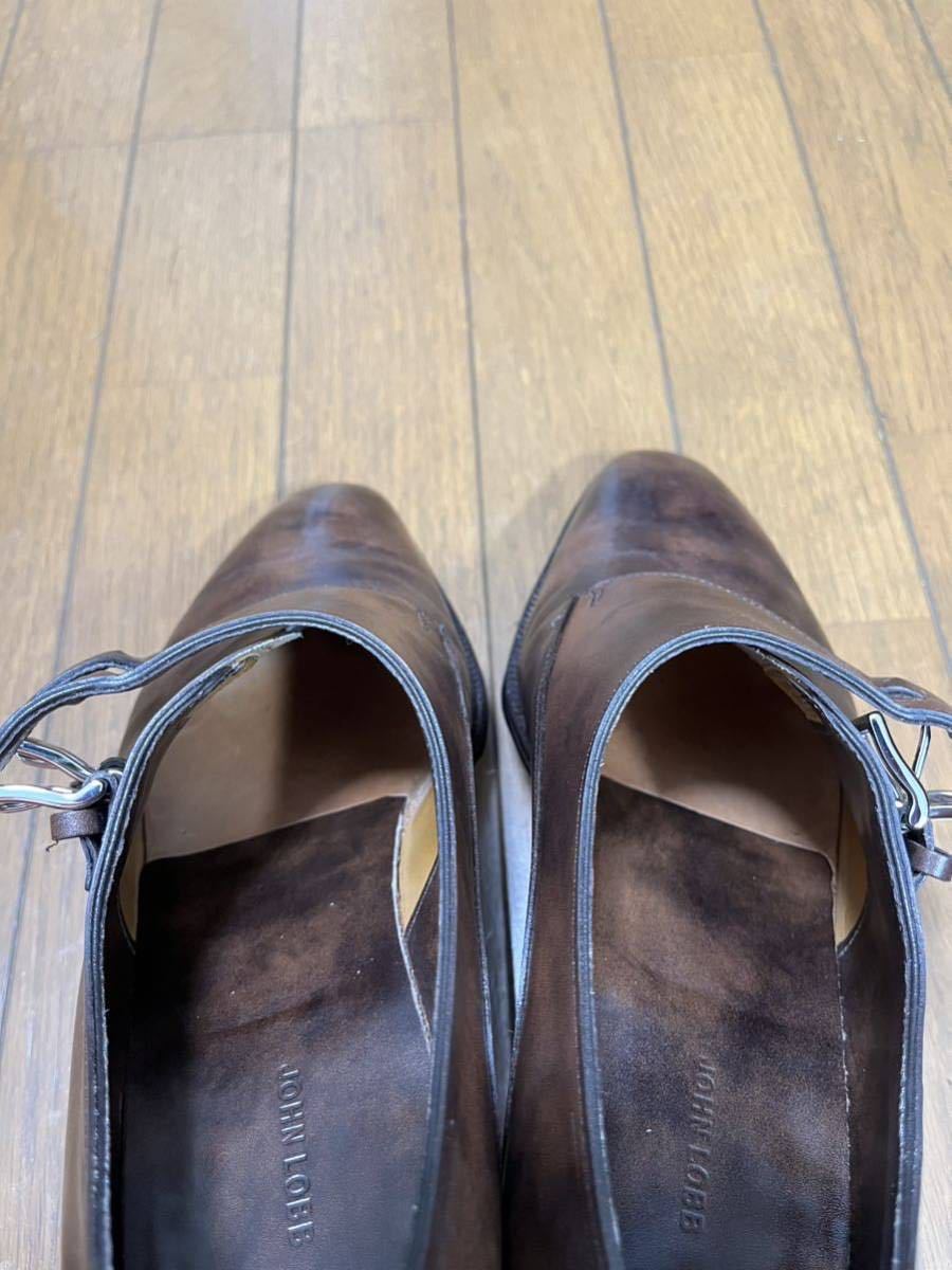 使用10回程度】ジョンロブ チャペル 6.5E john lobb chapel ダーク