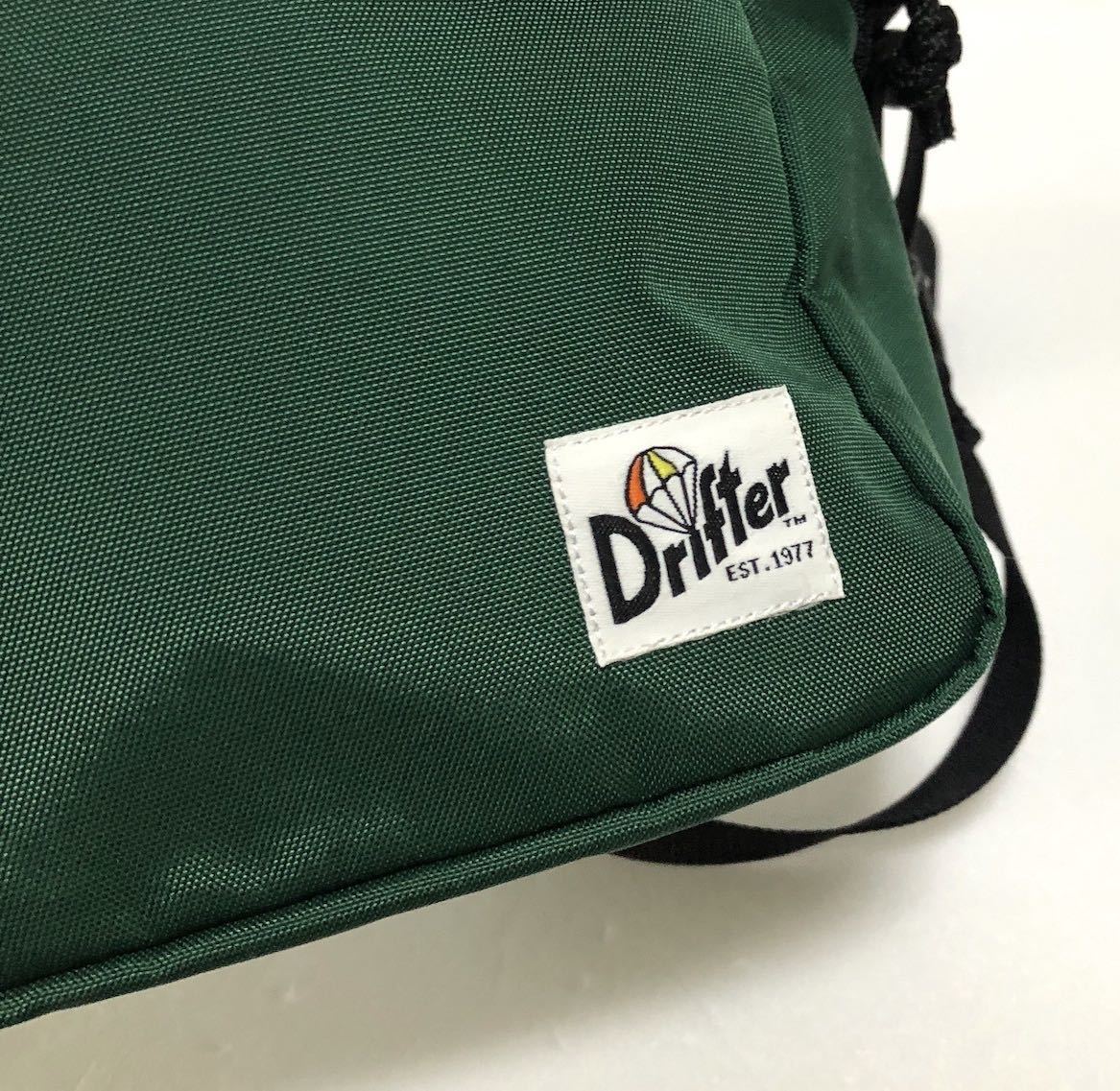 Drifter Drifter 2WAY shoulder bag green green handbag Journal Standard Logo 2305165 freak s store 