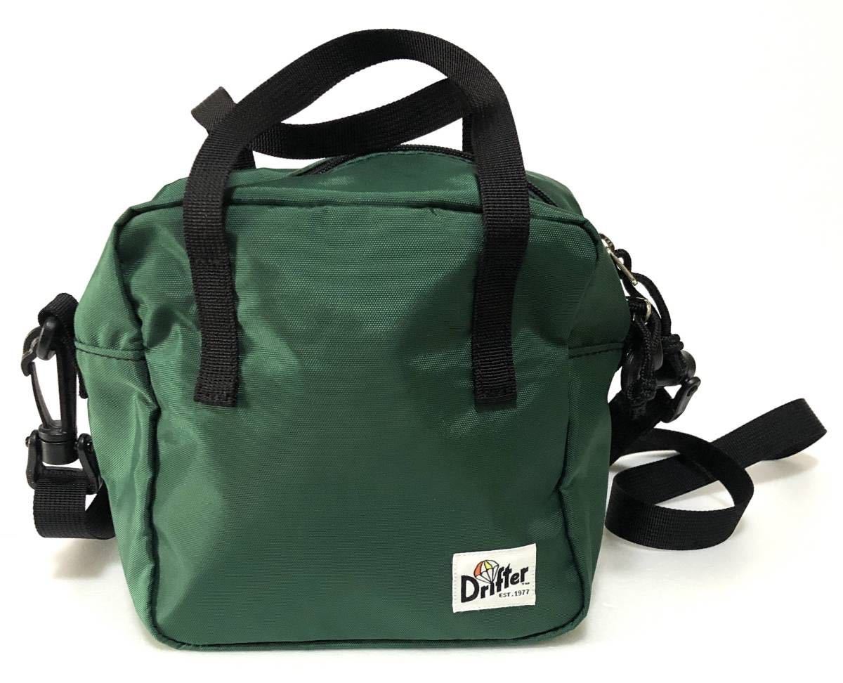 Drifter Drifter 2WAY shoulder bag green green handbag Journal Standard Logo 2305165 freak s store 