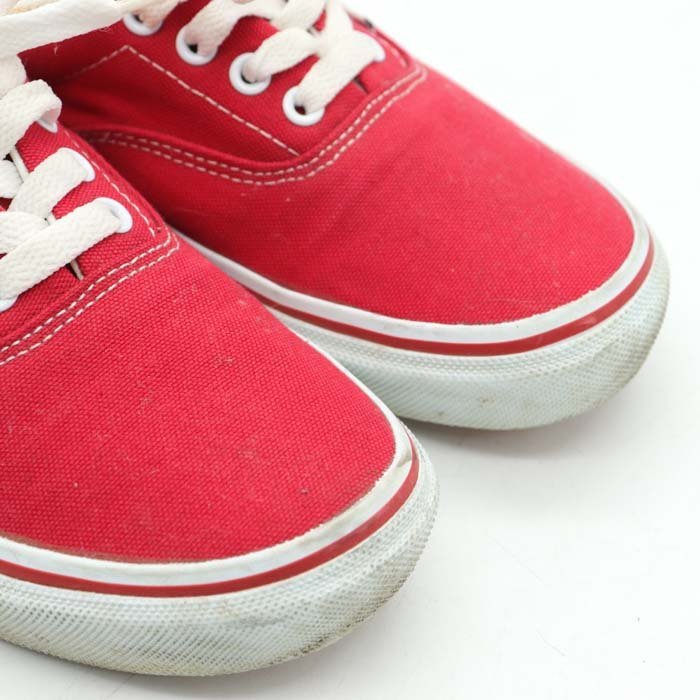  Vans спортивные туфли elaERA 465019-0022 парусина low cut обувь обувь красный женский 23cm размер красный VANS