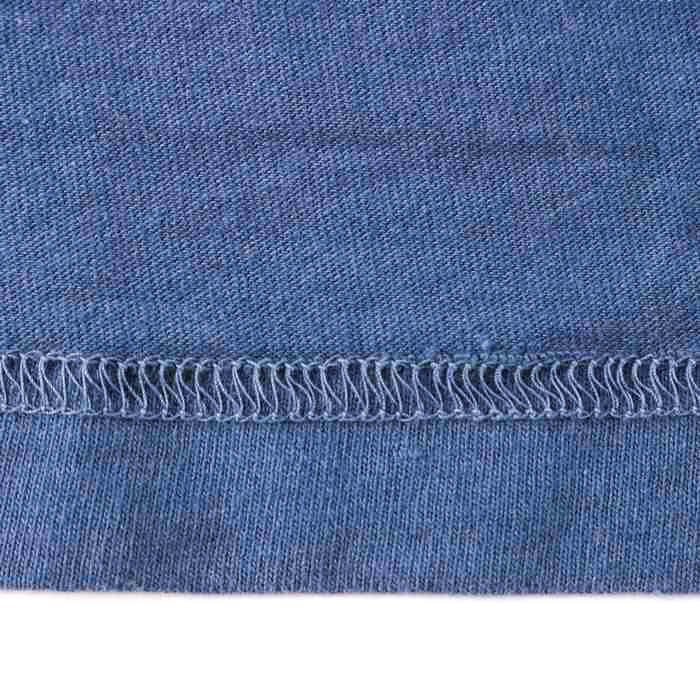 モンベル 長袖Tシャツ ロゴT 無地 クルーネック トップス アウトドア トレッキング 日本製 レディース Sサイズ ブルー mont-bell_画像4