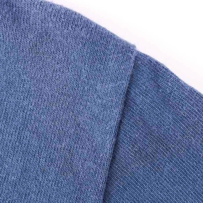 モンベル 長袖Tシャツ ロゴT 無地 クルーネック トップス アウトドア トレッキング 日本製 レディース Sサイズ ブルー mont-bell_画像3