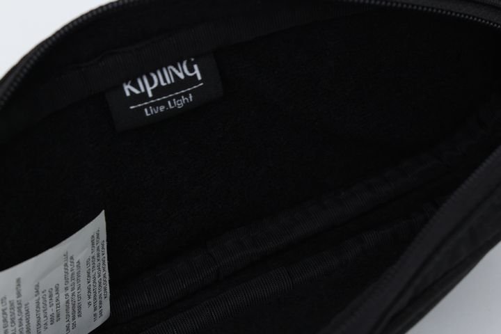 キプリング ポーチ マルチケース ナイロン ロゴ 小物入れ ブランド 黒 レディース ブラック Kipling_画像4