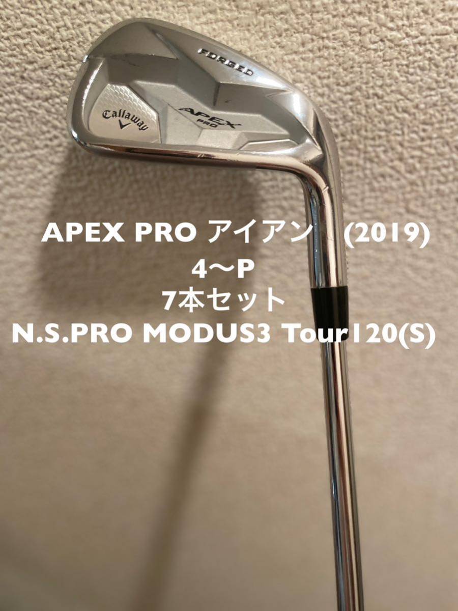 キャロウェイ APEX PRO FORGED 2019 モーダス 120 S - 通販