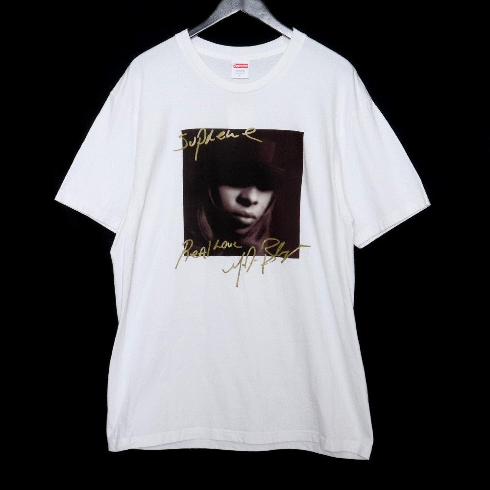 SUPREME 19AW MARY J BLIGE TEE 半袖TシャツホワイトLサイズ