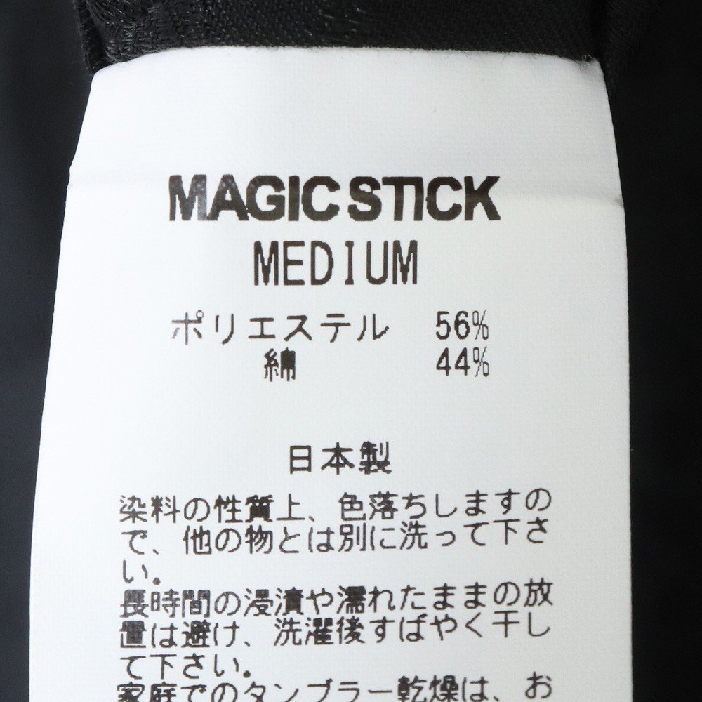 MAGIC STICK ARKWAX別注 25th Anniversary Black Paisley 半袖シャツ ブラック Mサイズ アークワックス マジックスティック ペイスリー_画像4