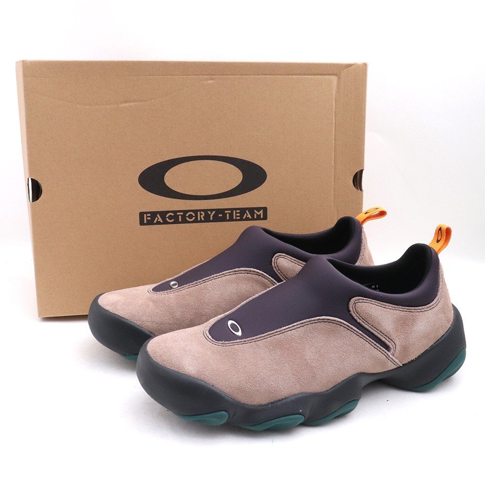 28cm OAKLEY Brain Dead SUEDE FLESH TAUPE スニーカー ブラウン