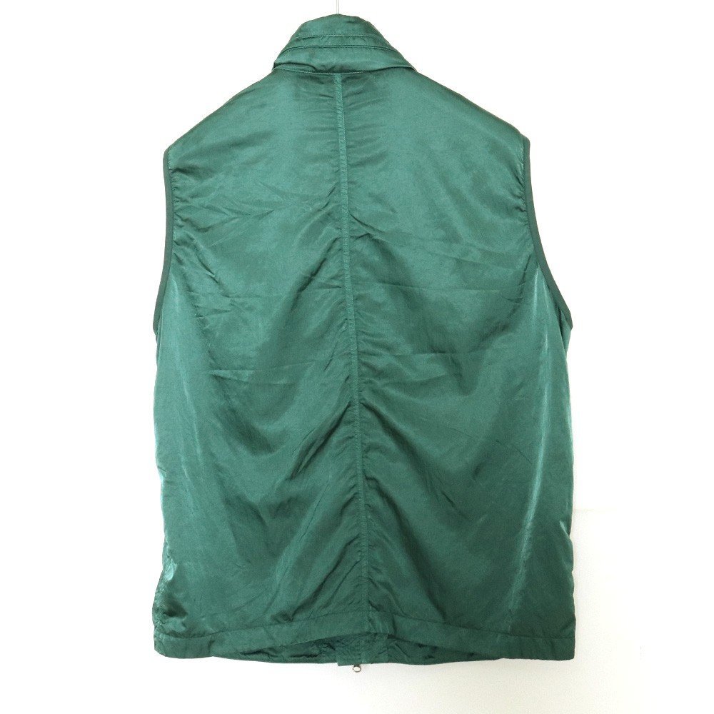 STONE ISLAND NYLON RASO-TC VEST XLサイズ グリーン 7415G0430