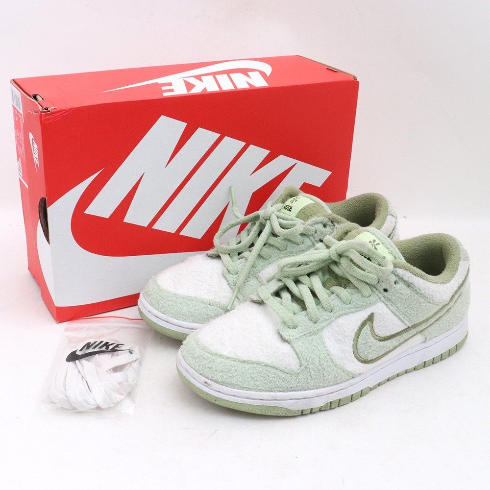 24cm NIKE WMNS DUNK LOW SE HONEYDEW DQ7579-300 ナイキ ウィメンズ ダンク ロー ハニーデュー スニーカー